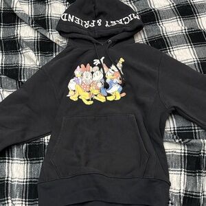 Champion Black Graphic Hoodie